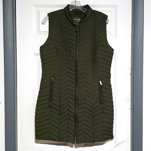 Eddie Bauer Down Long Vest - Womens S